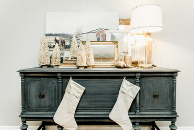 Antique Buffet Makeover- Miss Mustard Seed Milk Paint