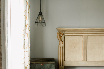 Bedroom Lights Are Hung- The Flat