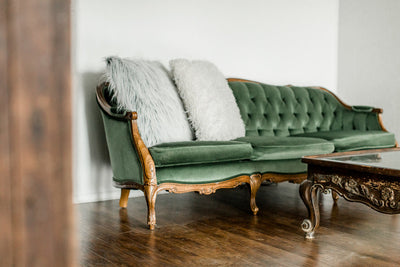 The Story Behind The Green Velvet Couch