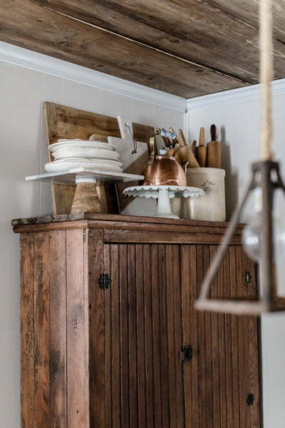 Rustic Wood Kitchen Ceiling